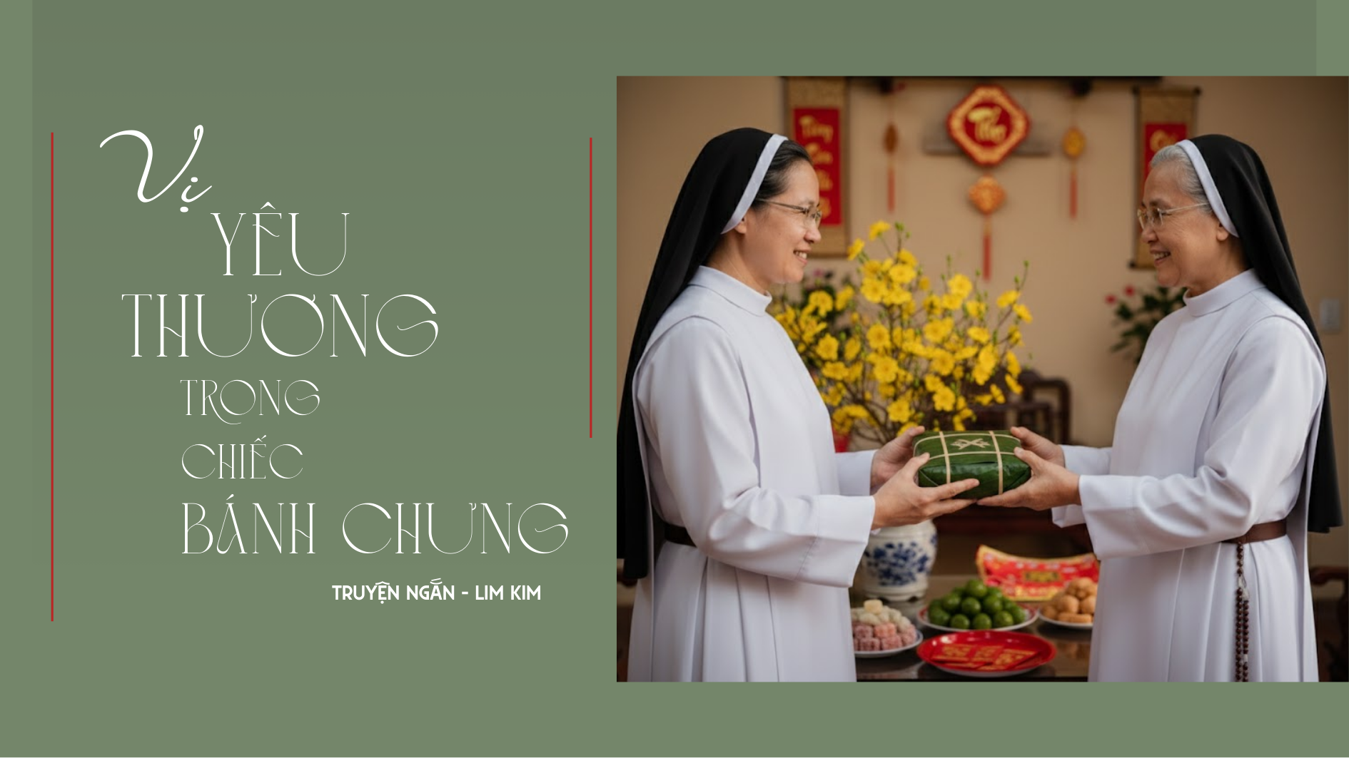 Vị yêu thương trong chiếc bánh chưng